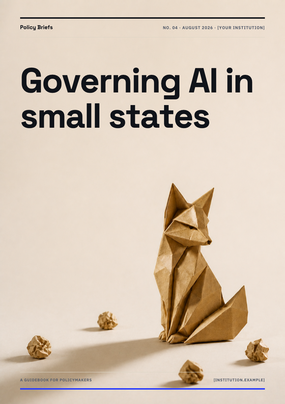 Cover of Governing AI in small states