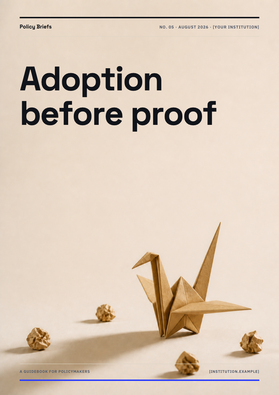 Cover of Adoption before proof